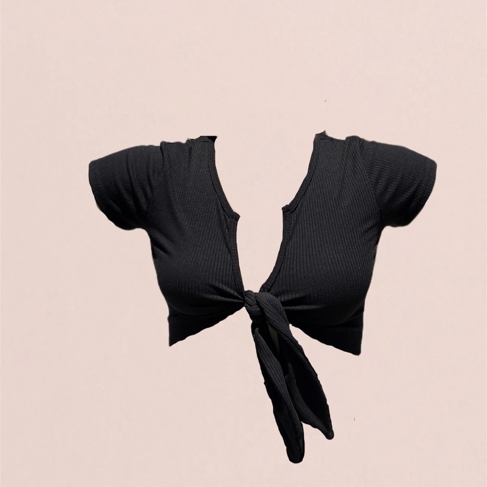 Touch me Knot Crop top